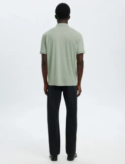 SLHFAVE BUTTON SS POLO NOOS - Kortærmede