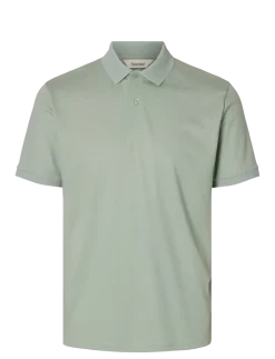 SLHFAVE BUTTON SS POLO NOOS - Kortærmede