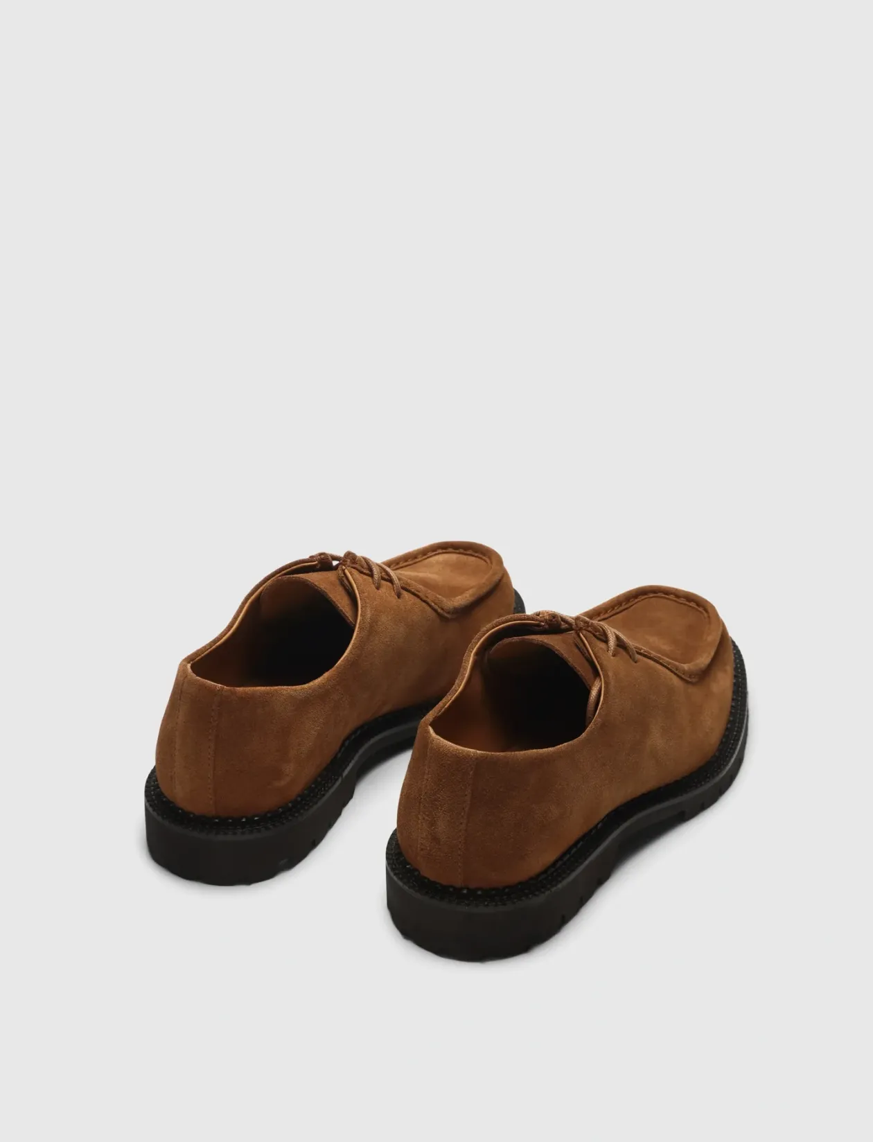 SLHHECTOR SUEDE MOC-TOE SHOE - Moc Toe sko
