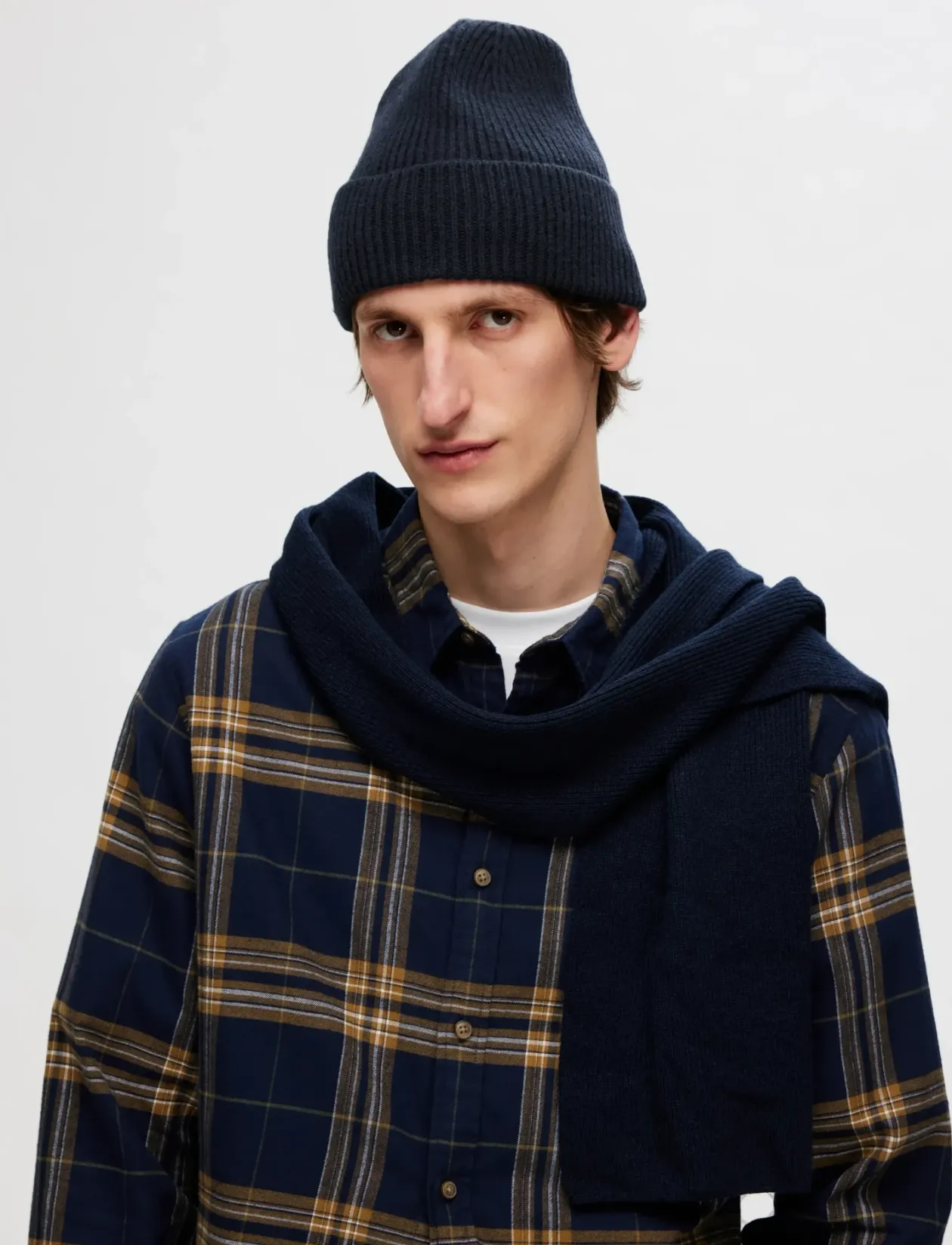 SLHMASON MERINO WOOL BEANIE NOOS - Huer