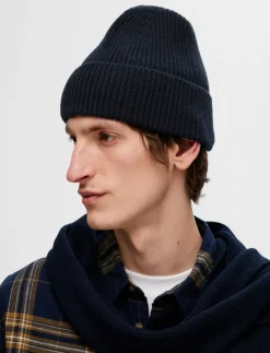 SLHMASON MERINO WOOL BEANIE NOOS - Huer