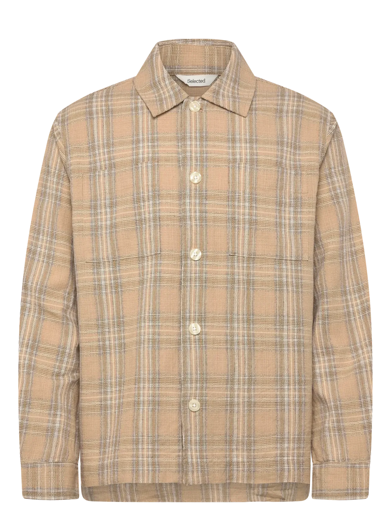 SLHREGRORY CHECK OVERSHIRT - Ternede skjorter