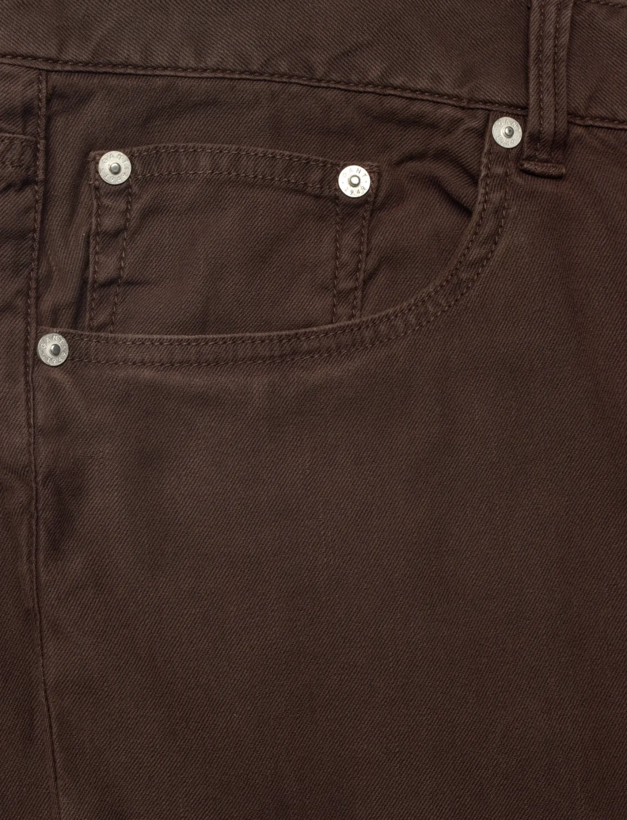 SLIM COTTON / LINEN JEANS - Hørbukser