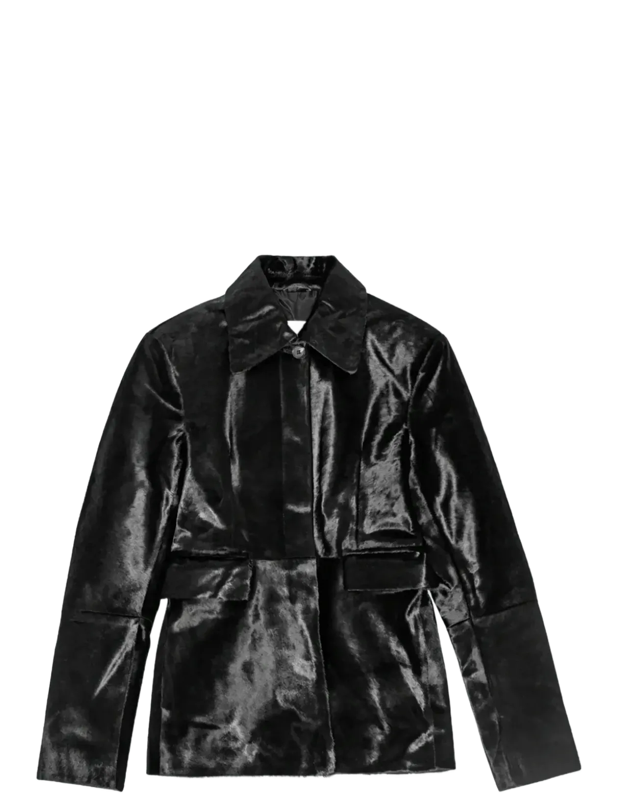 SLIM LEATHER BLAZER - Læderjakker