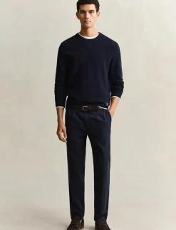 SLIM SMART COT/LYOCELL PANTS - Habitbukser