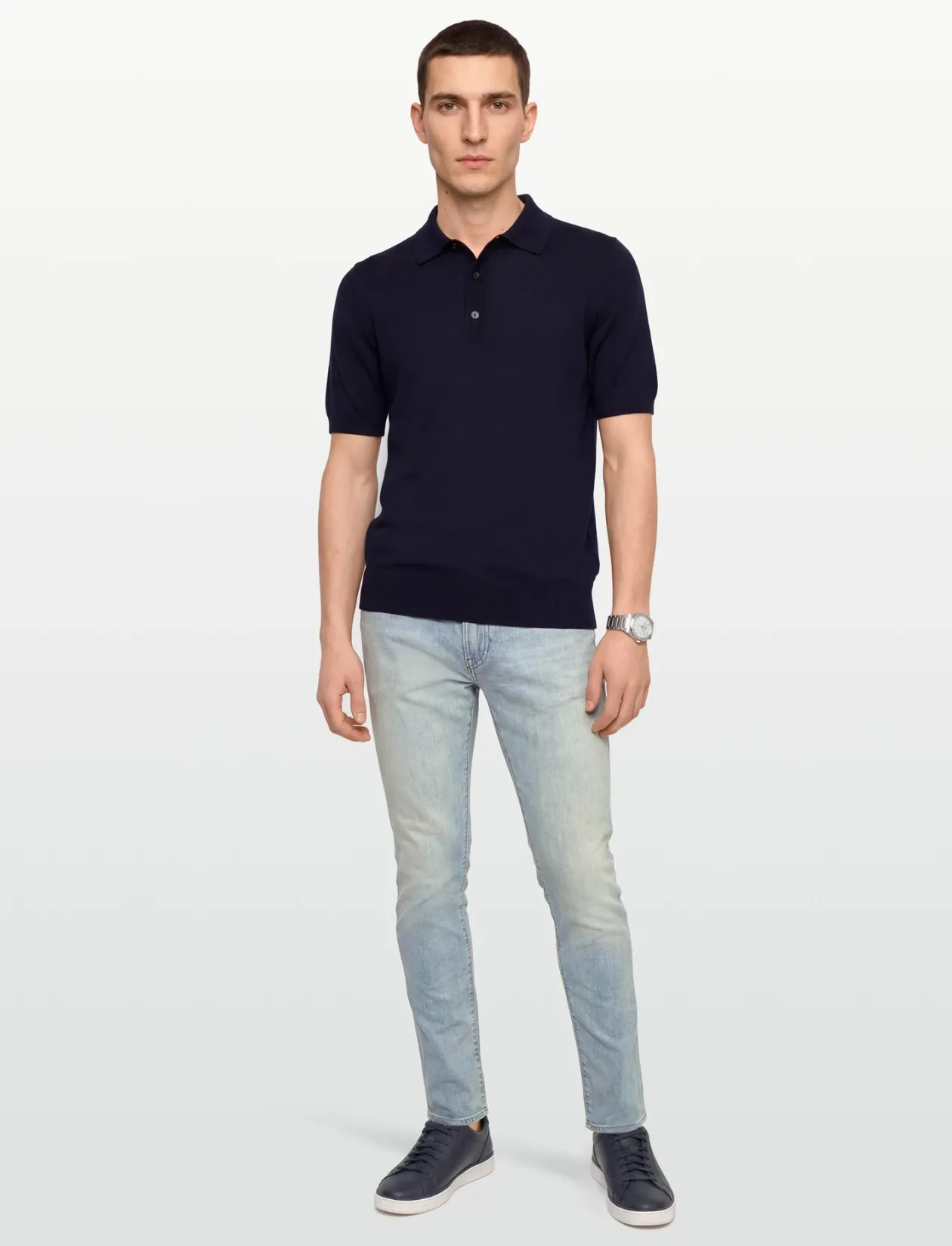 512 SLIM TAPER PALE MOONLIGHT - Tapered jeans