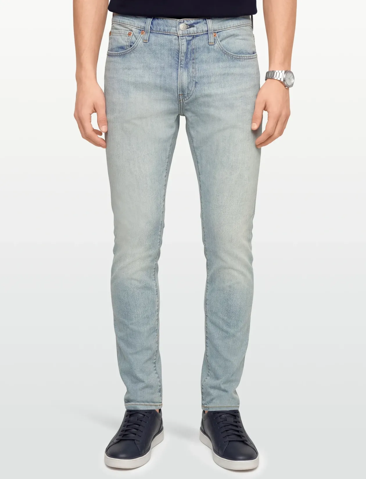 512 SLIM TAPER PALE MOONLIGHT - Tapered jeans