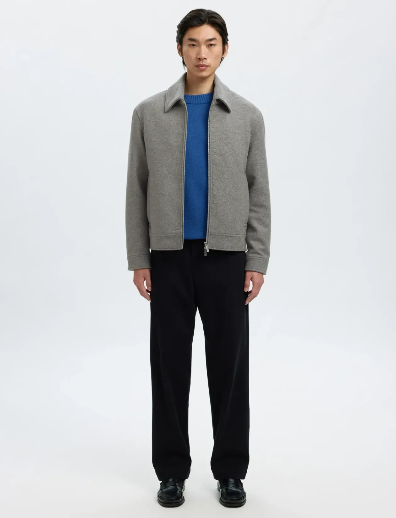 SLMPHILIP WOOL BLEND JKT NOOS - Uldjakker