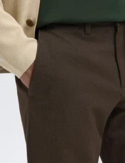 SLM175-SLIM MILES BRUSHED PANT NOOS - Casual