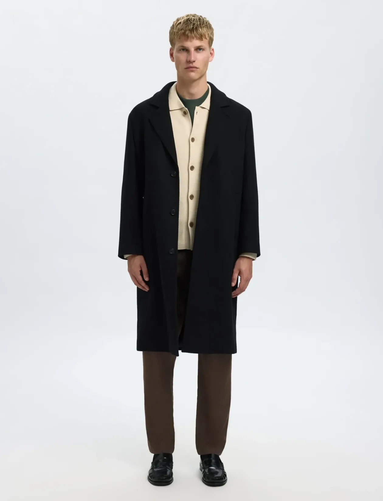 SLM175-SLIM MILES BRUSHED PANT NOOS - Casual
