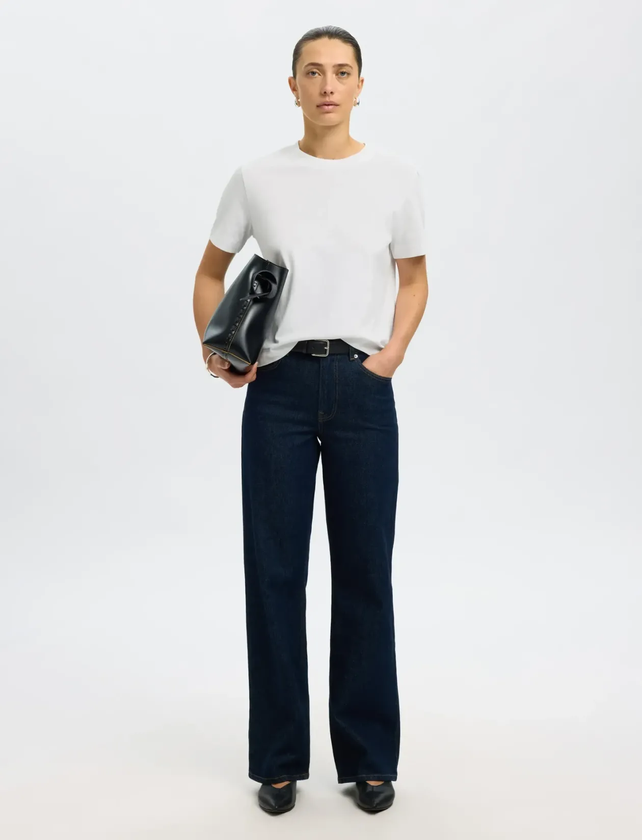SLWESSENTIAL SS BOXY TEE NOOS - T-shirts