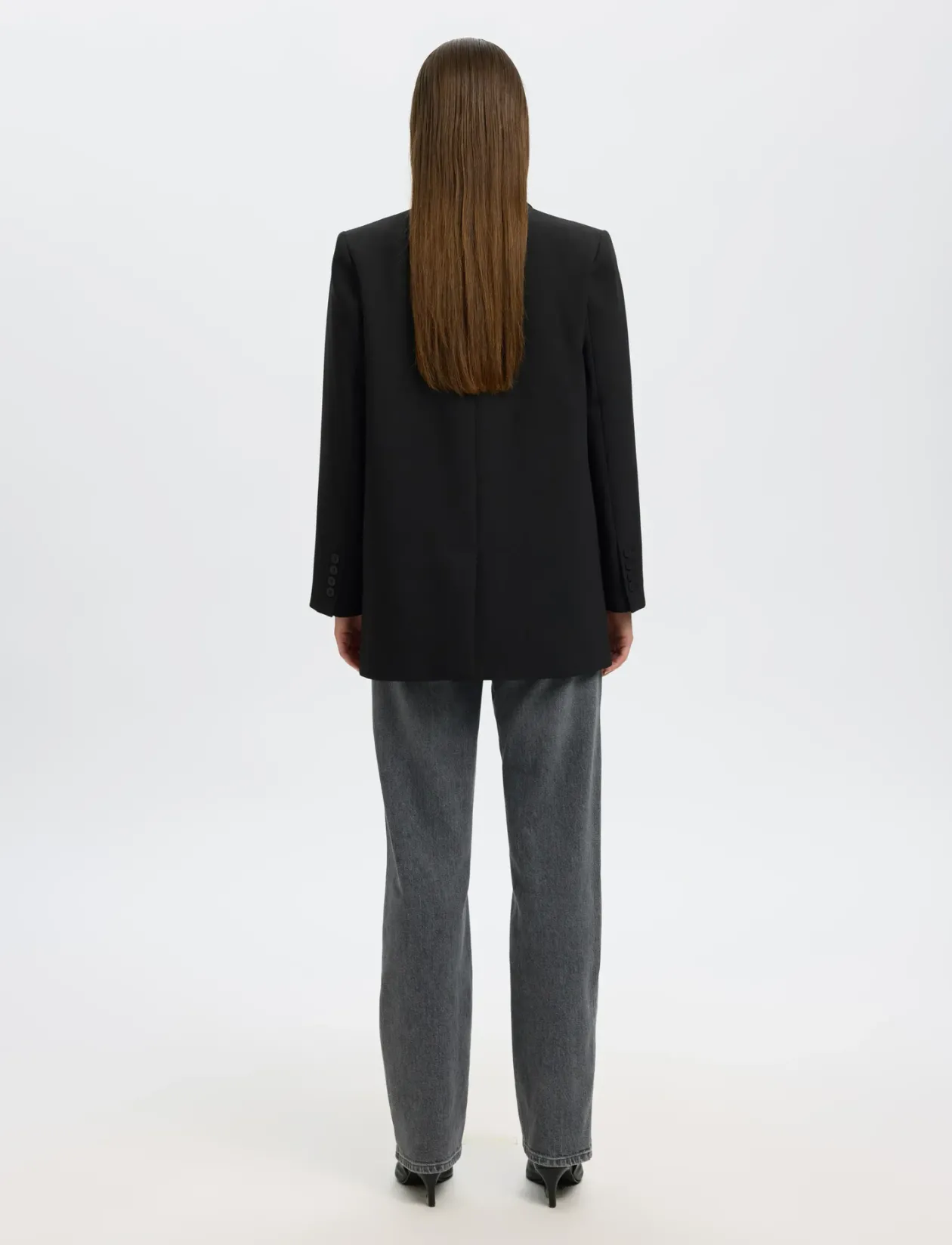 SLWRITA LS RELAXED BLAZER FD NOOS - Enkeltradede blazere