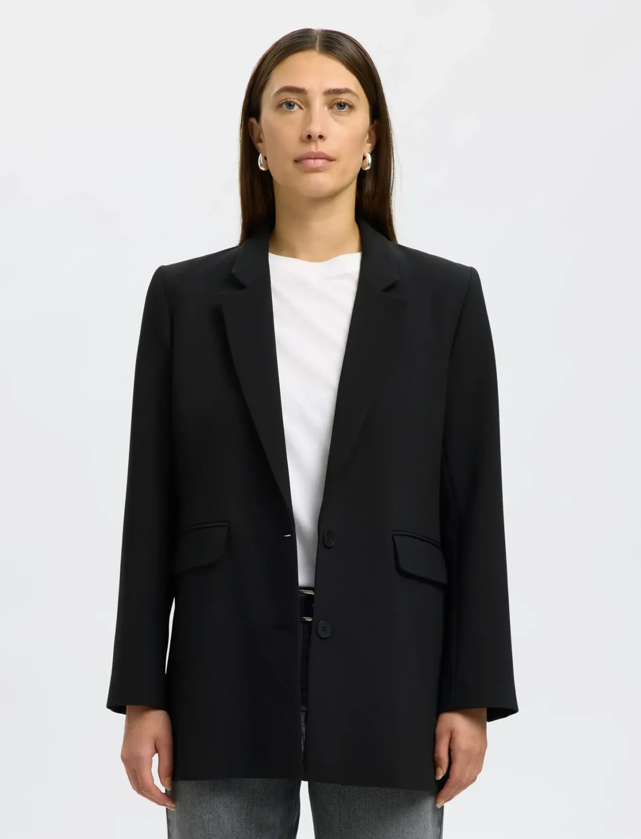 SLWRITA LS RELAXED BLAZER FD NOOS - Enkeltradede blazere