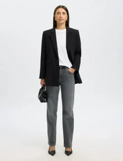 SLWRITA LS RELAXED BLAZER FD NOOS - Enkeltradede blazere