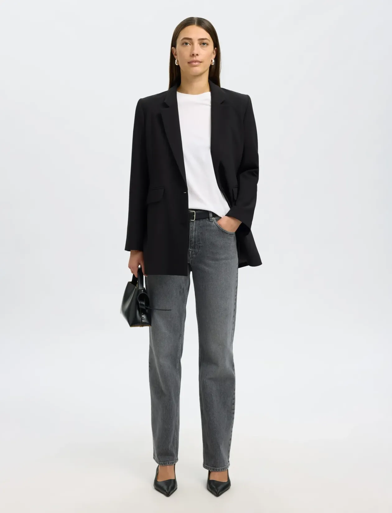 SLWRITA LS RELAXED BLAZER FD NOOS - Enkeltradede blazere