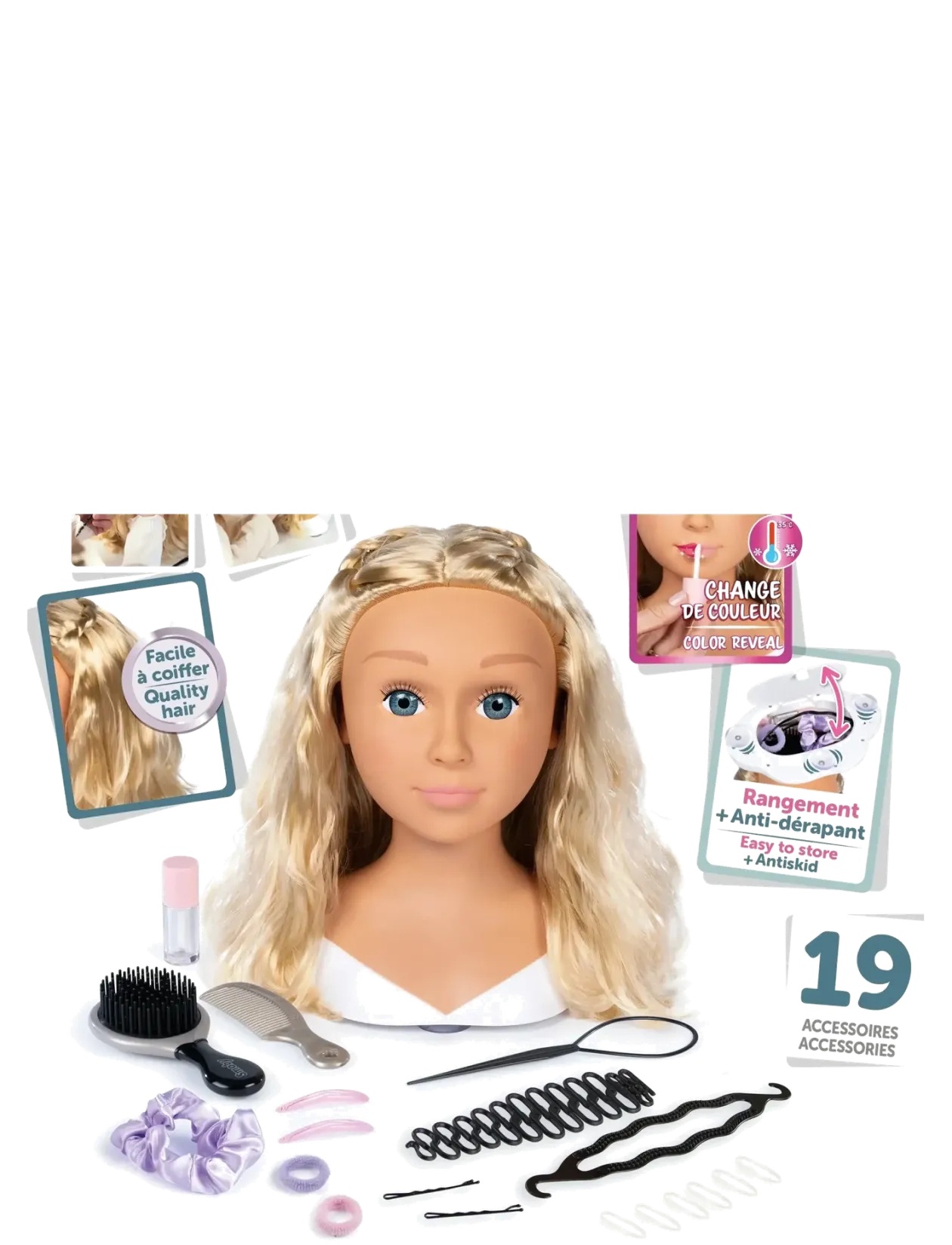 Smoby My Beauty Styling Head - Dukker & Tilbehør