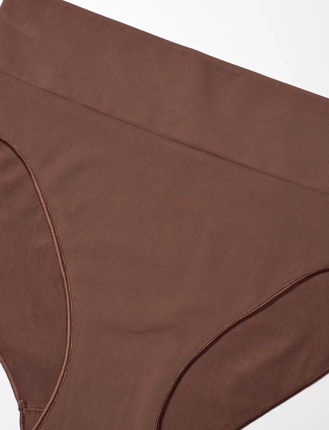 Smooth High-Leg Briefs - Briefs