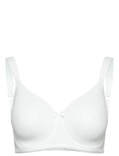 Smooth line padded wired bra White - Bøjle-bh’er