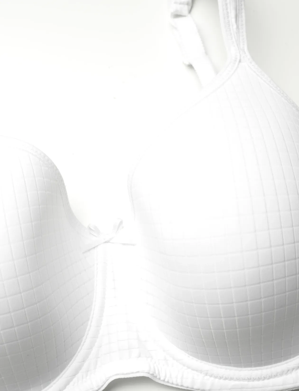 Smooth line padded wired bra White - Bøjle-bh’er