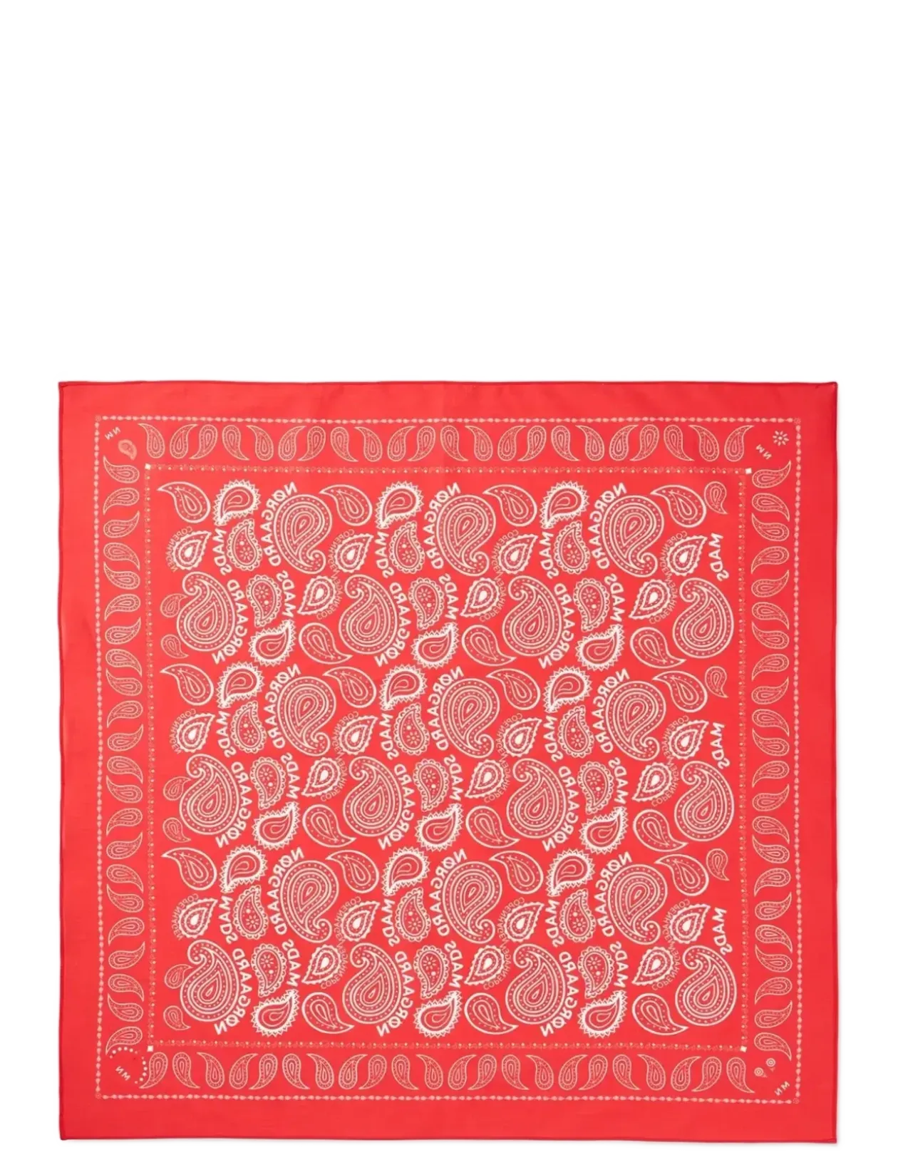 Soft Cotton Paisley Scarf Solid - Tynde tørklæder