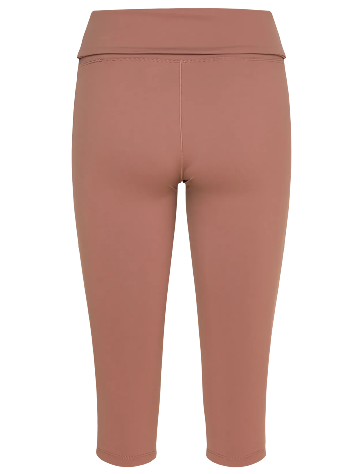 Soft Fold Over Capri Leggings - Træningstights