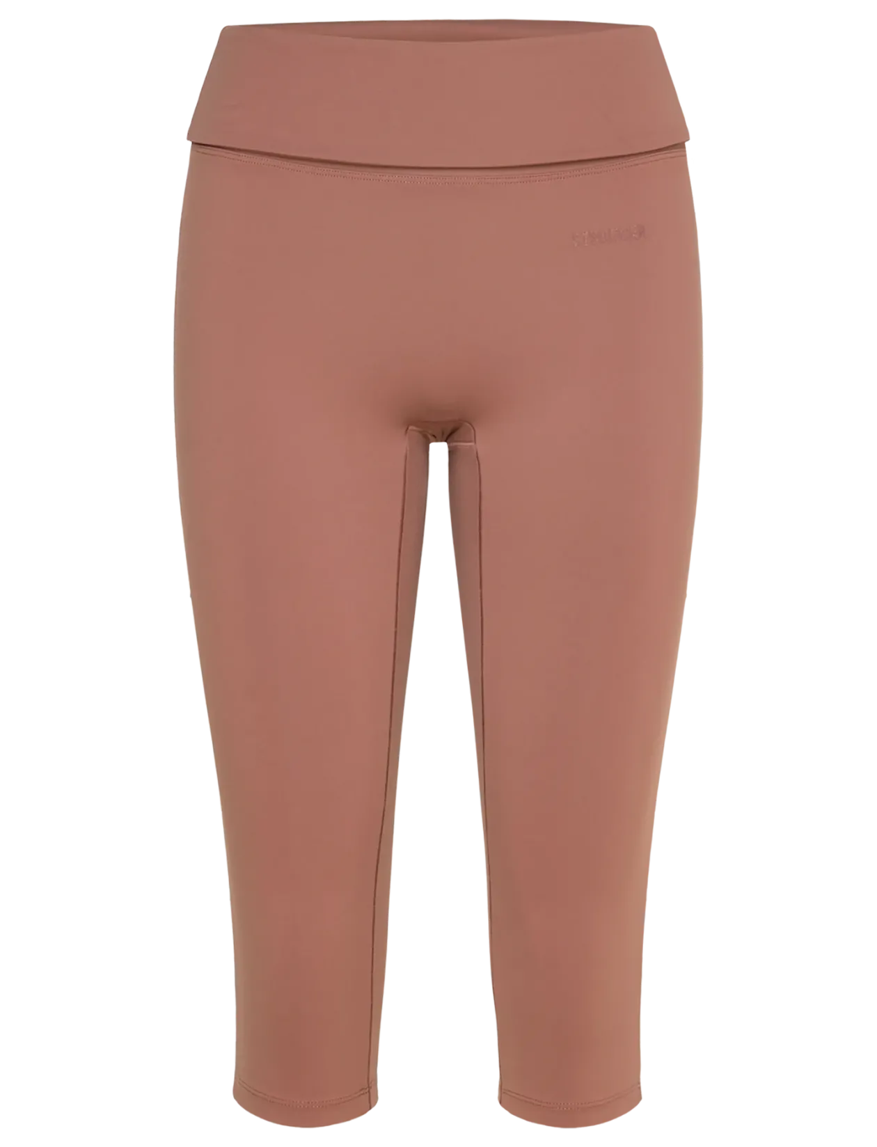 Soft Fold Over Capri Leggings - Træningstights