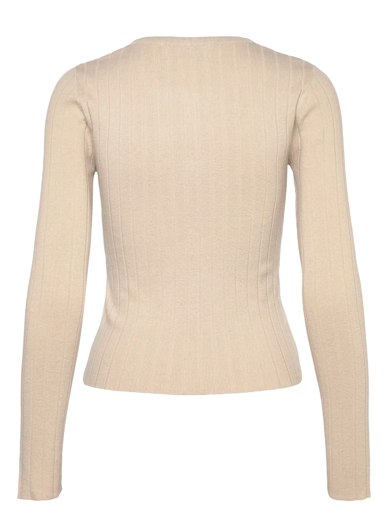 Soft Knit Rib Cardigan - Cardigans