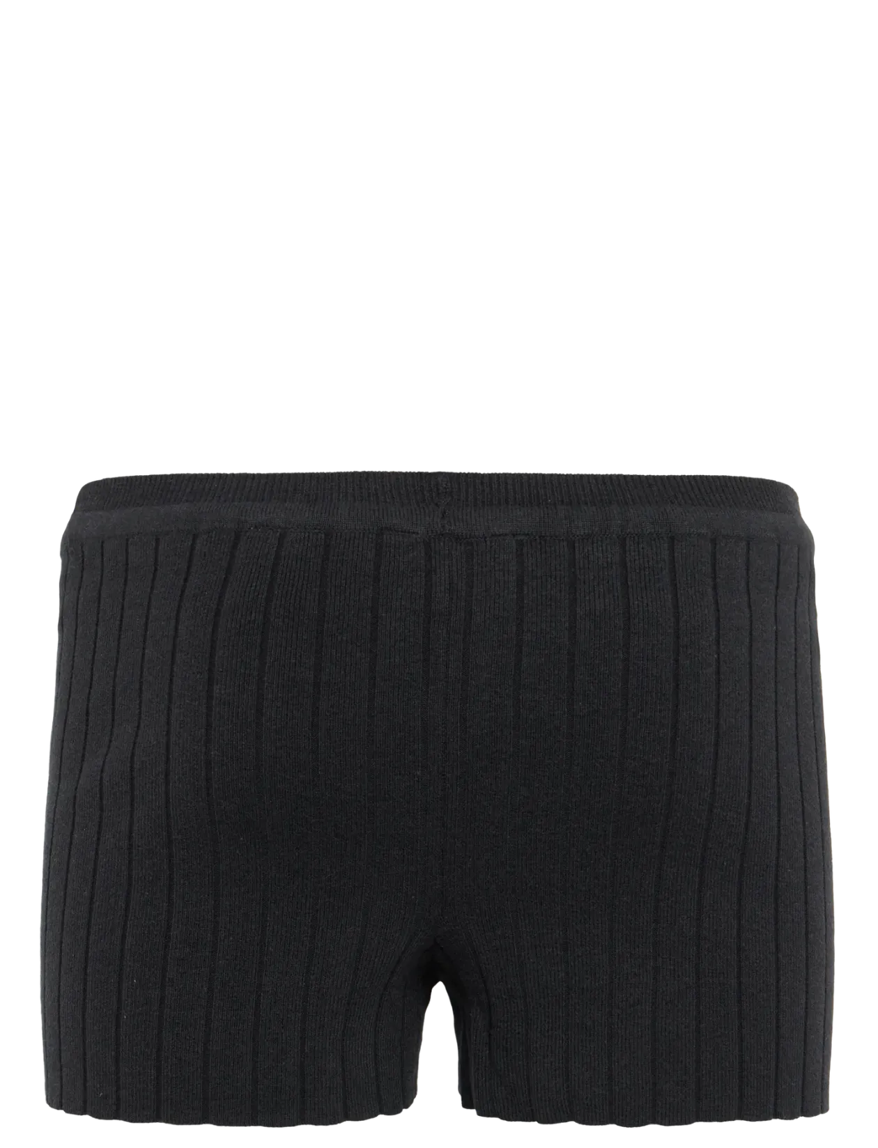 Soft Knit Rib Shorts - Shorts