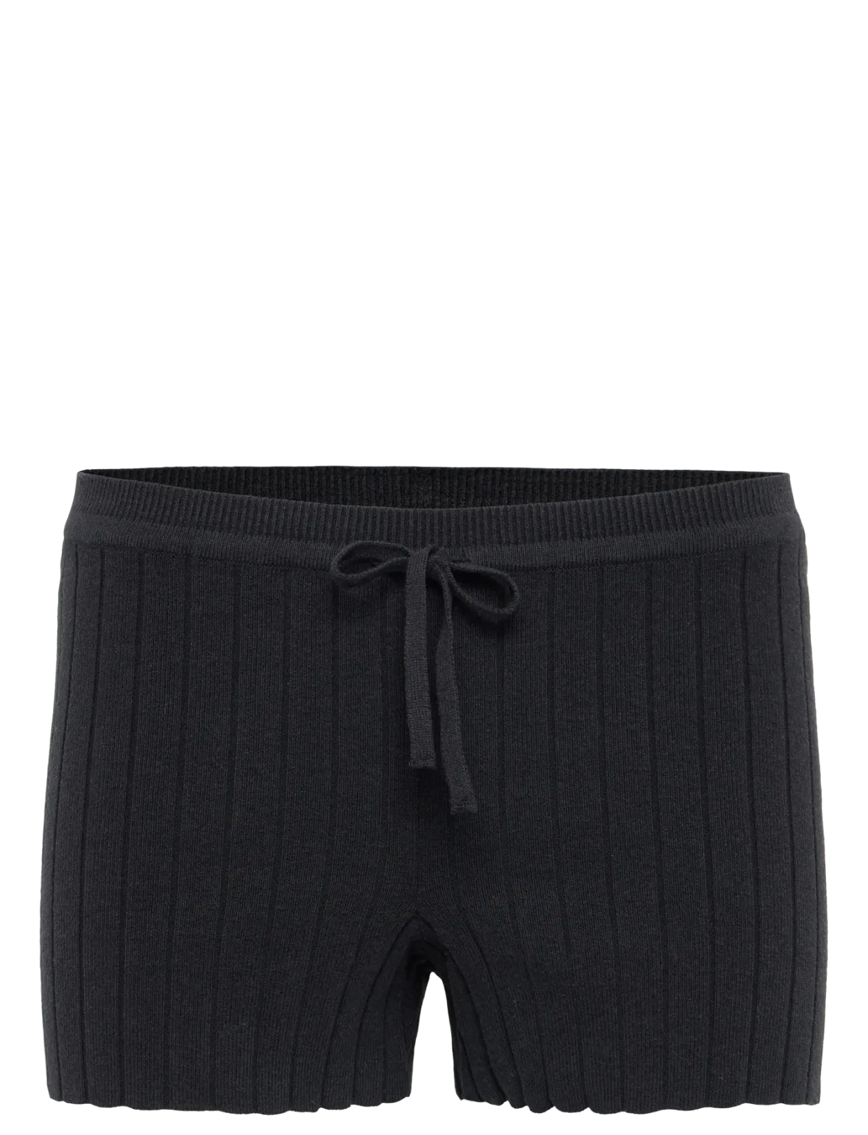 Soft Knit Rib Shorts - Shorts