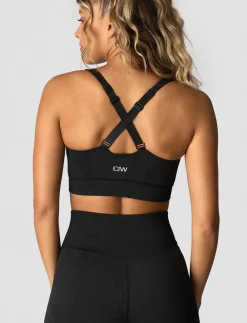 Soft Seamless Adjustable Sports Bra - Sports-bh'er