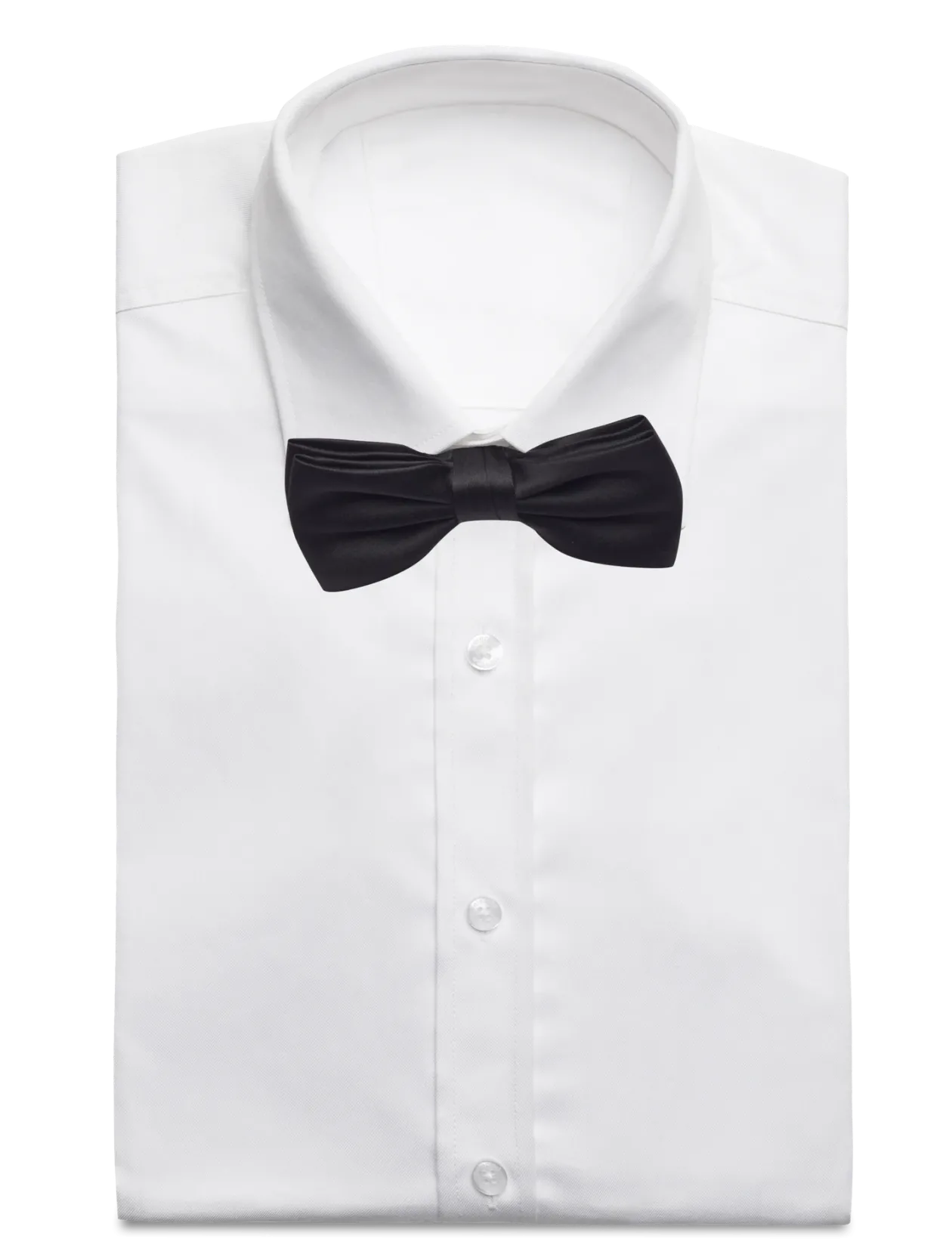 Solid Bow Tie Polyester - Butterflies