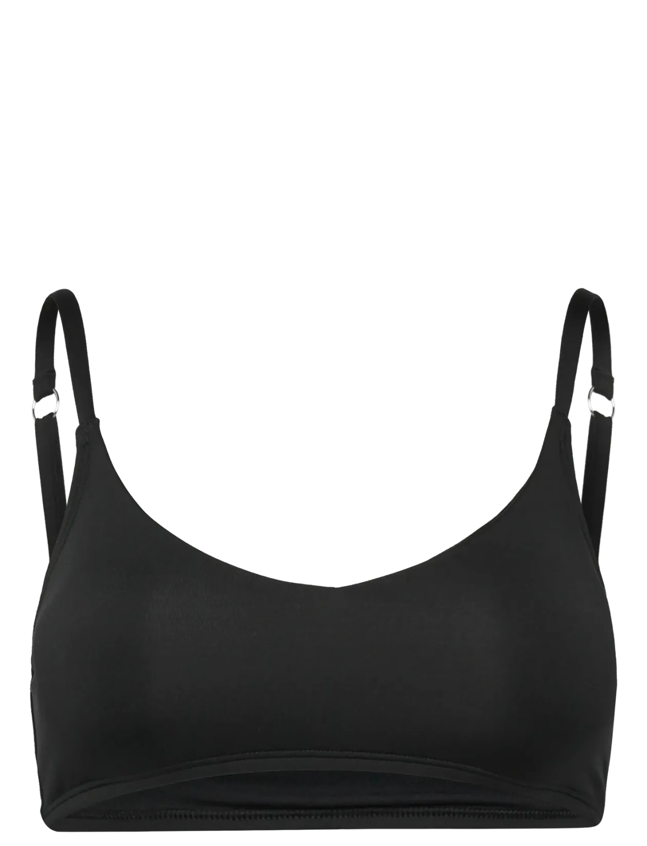 Solid Triangle Bikini Top - Bikinier