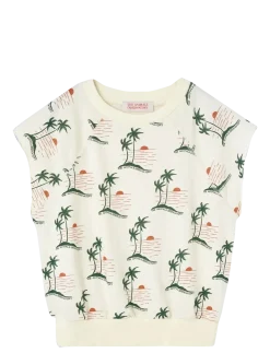 SQUAB KID TOP White Lindo - Ærmeløse