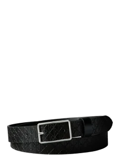 SQUARE BUCKLE AOP STRAP 25MM - Bælter