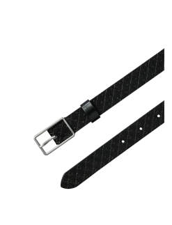 SQUARE BUCKLE AOP STRAP 25MM - Bælter
