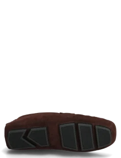 SQUARE DRIVER SUEDE - Loafers
