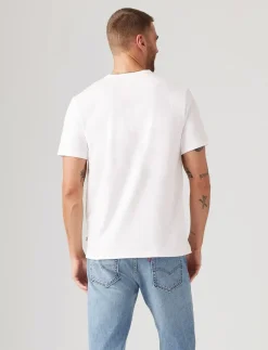 SS HM HENLEY WHITE + - T-Shirts