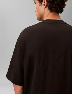 SS RLXD COOLING PIQUE EMBOSSED T - T-Shirts