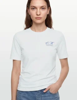 SS SLIM LOGO INITIAL TEE - T-shirts