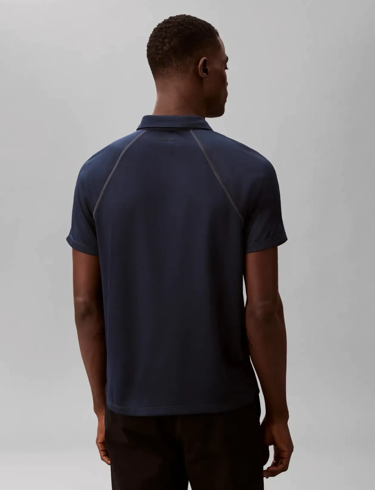 SS SLIM STRETCH MESH PIQUE POLO - Kortærmede