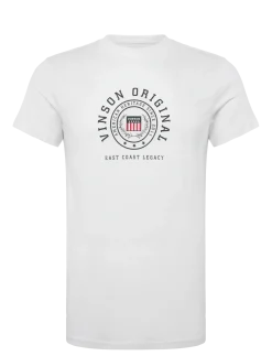 STEVIE REG COT VIN M TEE - T-Shirts