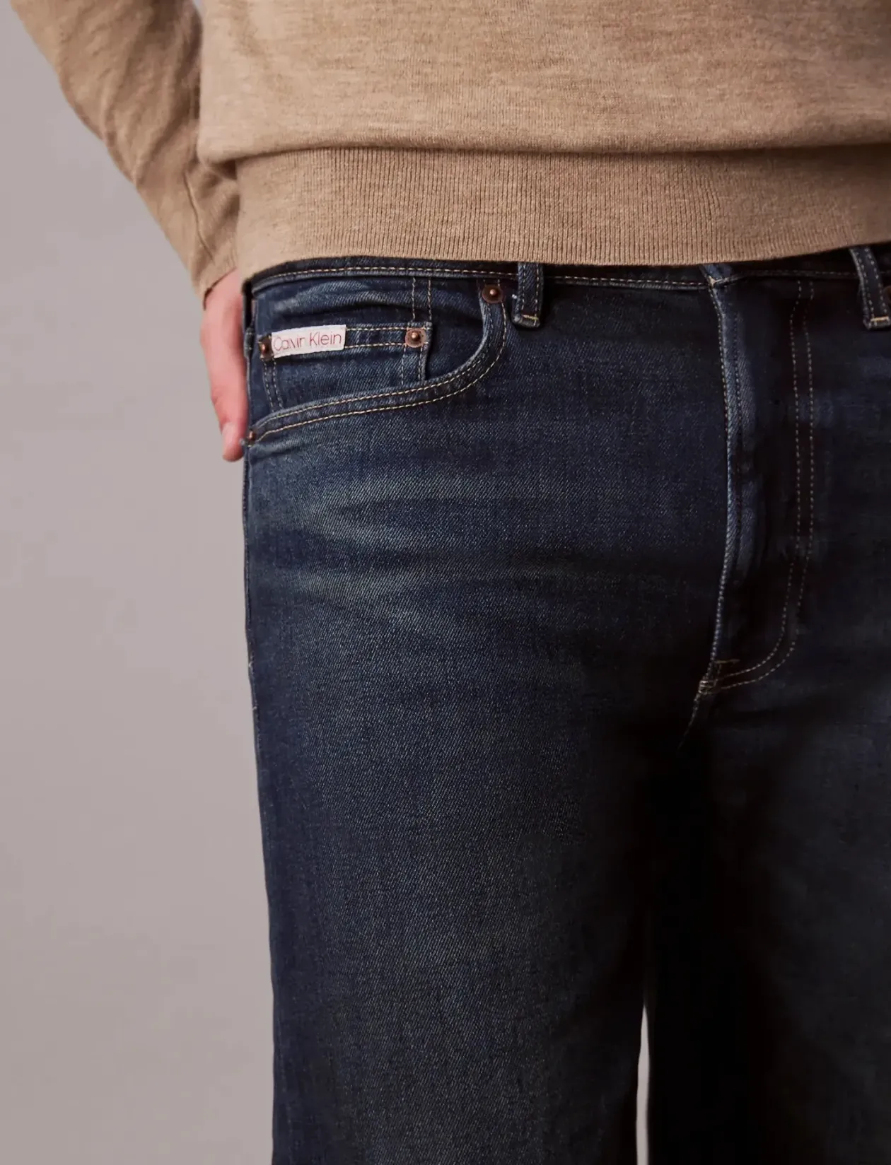 STNDRD STRGHT GILDED RINSE JEAN - Regular jeans