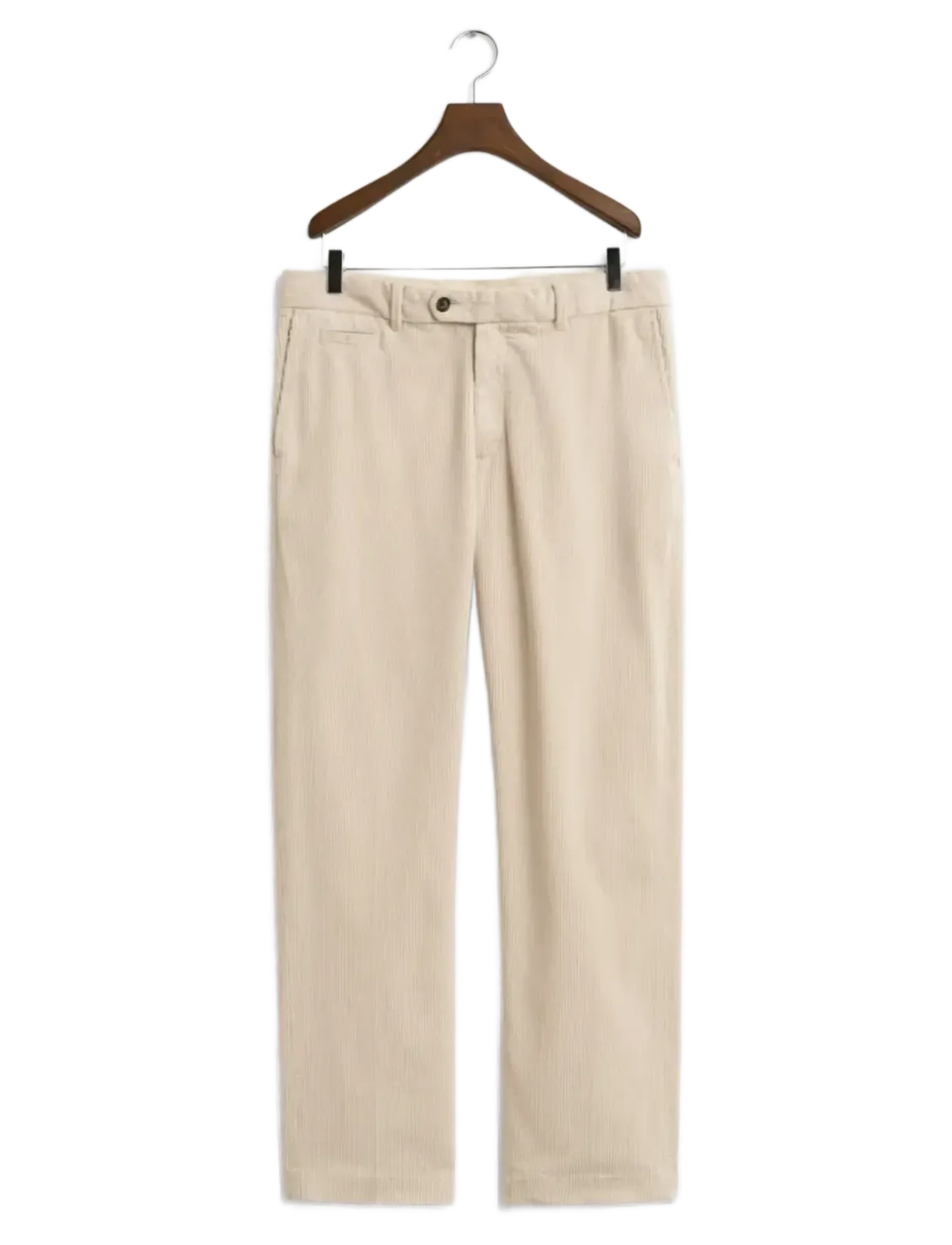 STRAIGHT FIT CORD PANTS - Chinos