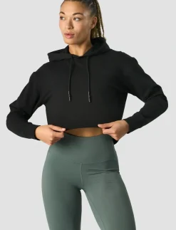Stride Cropped Hoodie Wmn - Hættetrøjer