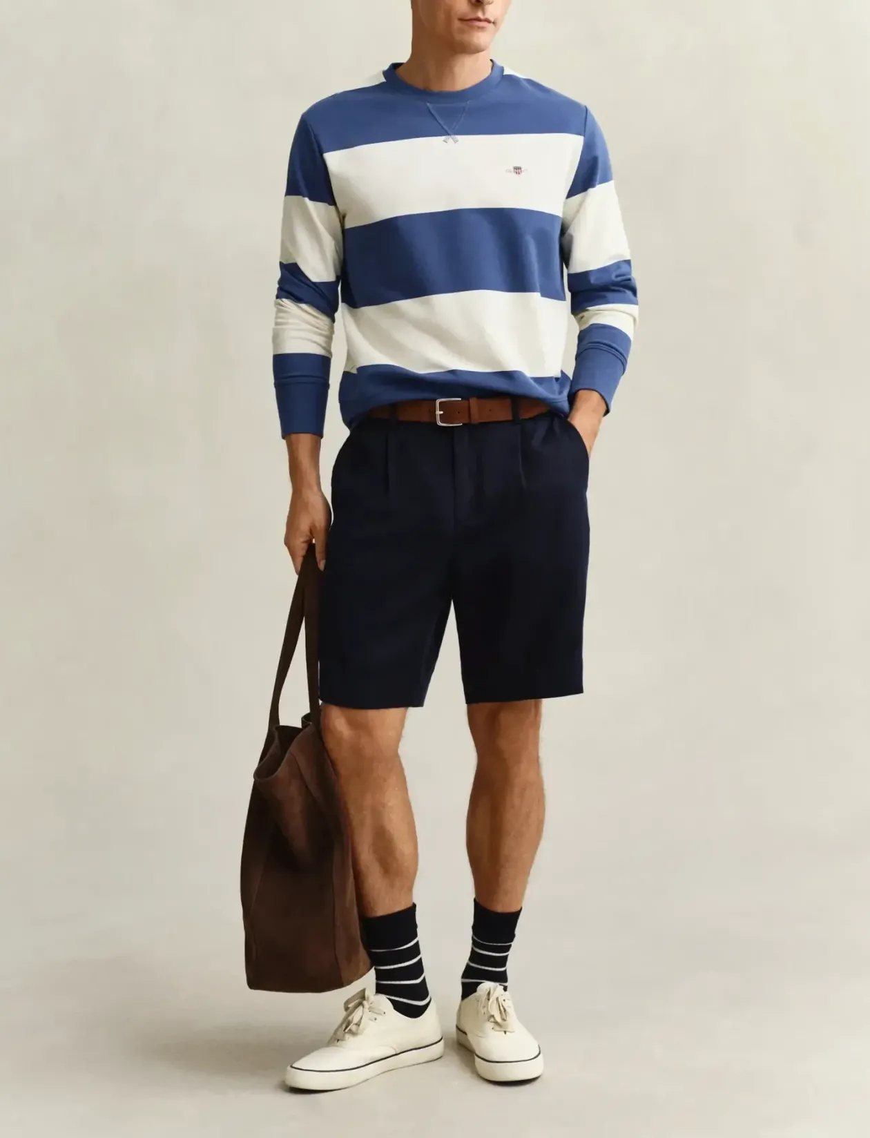 STRIPED C-NECK - Sweatshirts