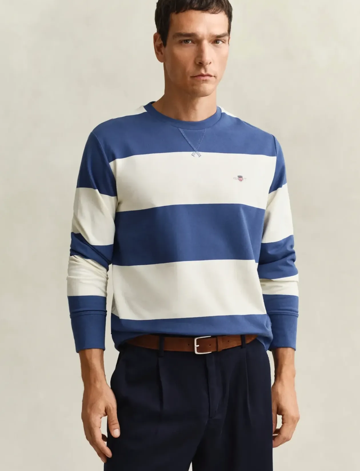 STRIPED C-NECK - Sweatshirts