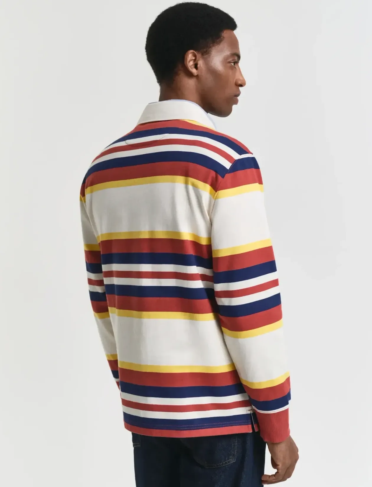 STRIPED HEAVY RUGGER - Langærmede