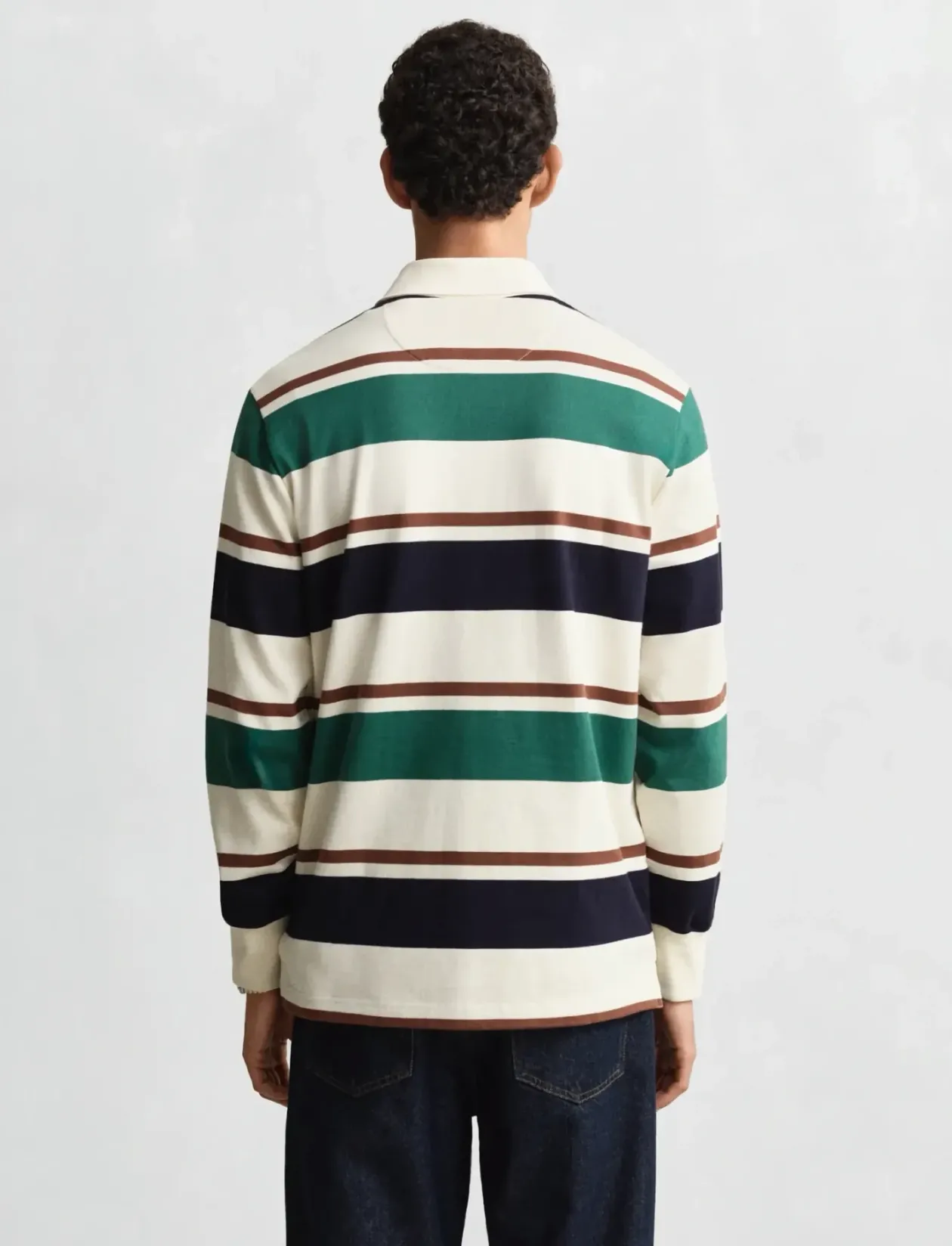STRIPED HEAVY RUGGER - Langærmede