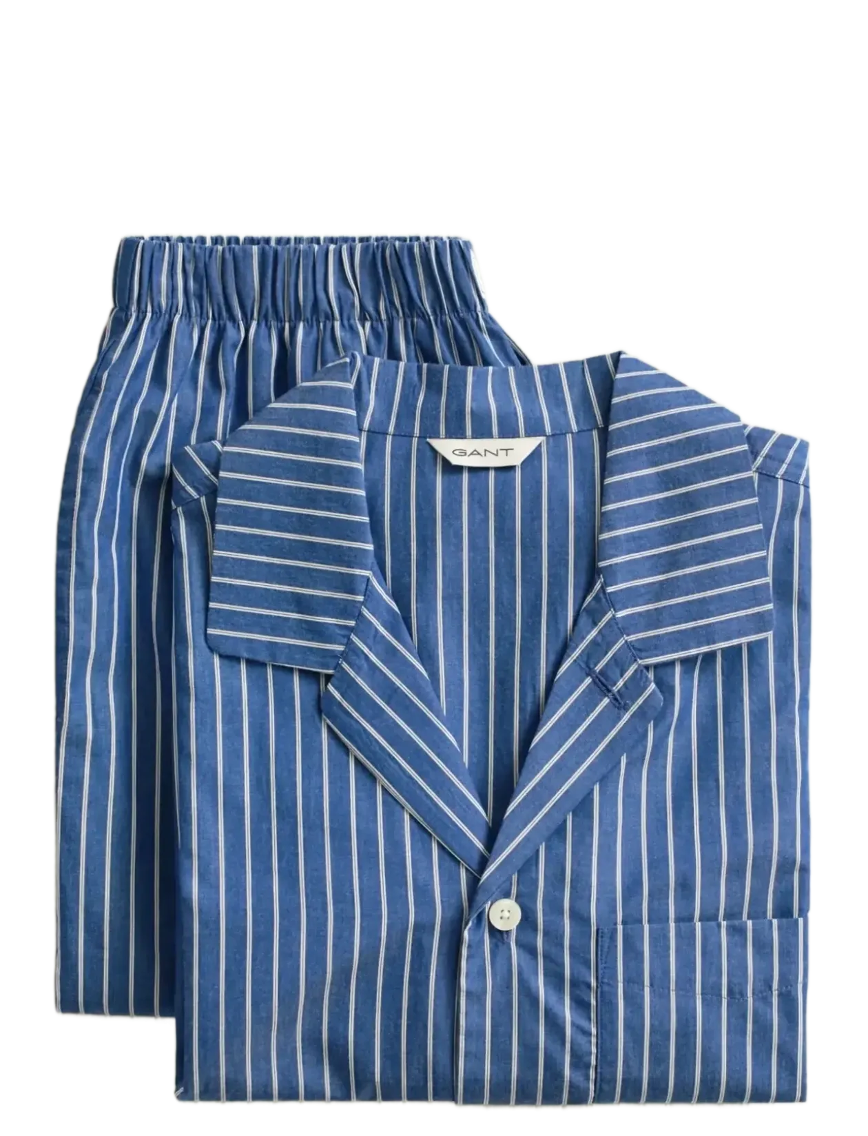 STRIPED POPLIN PAJAMA SET - Pyjamas