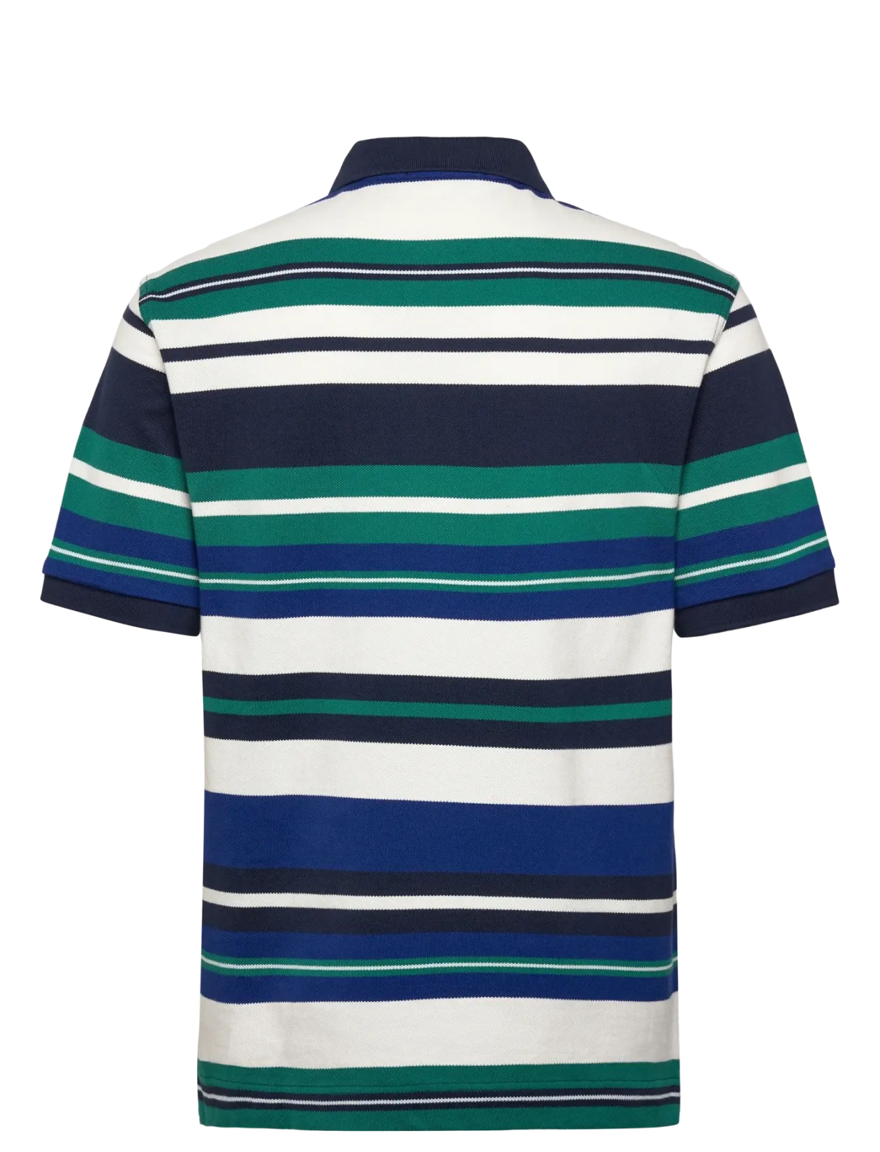 STRIPED RELAXED POLO - Kortærmede
